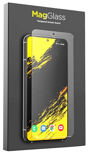 magglass Matte Displayschutzfolie für Samsung Galaxy S23 FE (Fingerabdrucksensor kompatibel), kratz- und wischfest, blendfrei, gehärtetes Glas (2023) von magglass