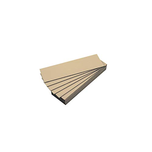 25 magnetische Etiketten in Farbe (Beige, Länge 5 cm – Breite 2 cm) von magnétiques.fr