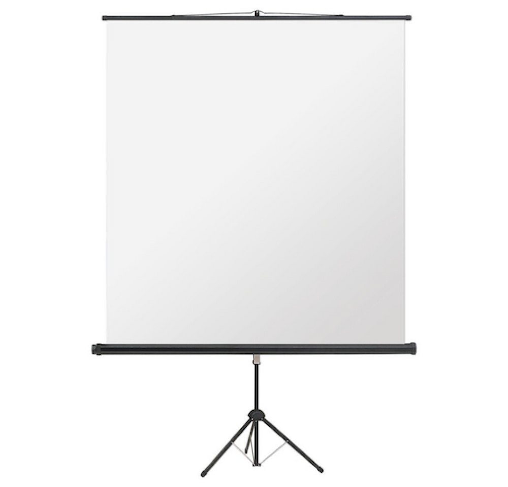 magnetoplan® Stativ-Leinwand Cineflex Standard - (B)200x(H)200cm Pull-Up-Leinwand von magnetoplan®