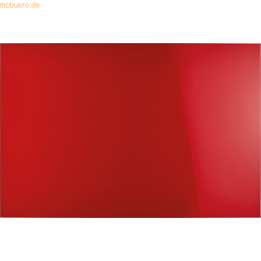 Magnetoplan Design-Glasboards magnetisch 13404006 rot von magnetoplan