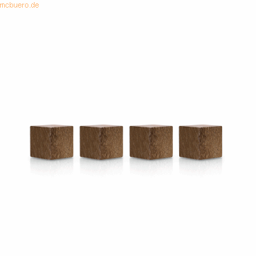 Magnetoplan Magnet Wood Series Cube 1665351 20x20x20mm Walnuss 4 Stück Magnetoplan Magnet Wood Series Cube 1665351 20x20x20mm Walnuss 4 Stück von magnetoplan