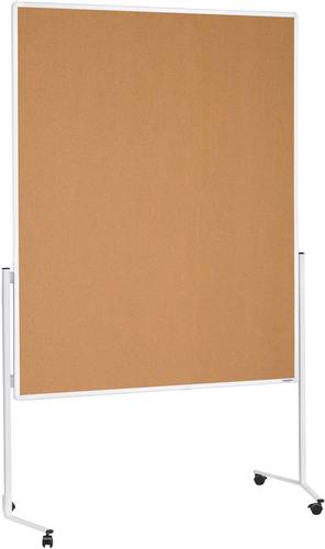 Magnetoplan Moderationstafel 2111124 (B x H) 1200mm x 1500mm Kork Braun beidseitig verwendbar, Inkl. von magnetoplan