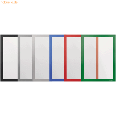Magnetoplan Rahmen magnetofix 1131910 A4 selbstklebend sortiert 6 Stüc Magnetoplan Rahmen magnetofix 1131910 A4 selbstklebend sortiert 6 Stüc von magnetoplan