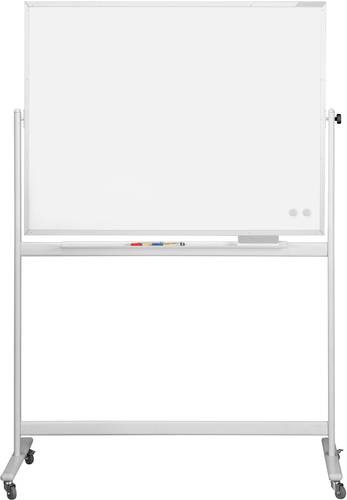 Magnetoplan Whiteboard CC Mobil (B x H) 1500mm x 1000mm Weiß emailliert Beide Seiten nutzbar, Inkl. von magnetoplan