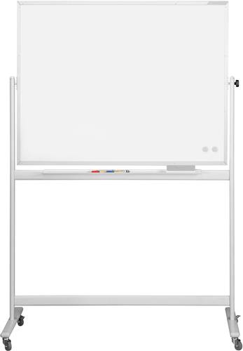 Magnetoplan Whiteboard CC Mobil (B x H) 1500mm x 1000mm Weiß emailliert Beide Seiten nutzbar, Inkl. von magnetoplan