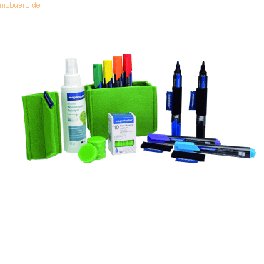 Magnetoplan Zubehörset Essentials 1230905 25-teilig grün Magnetoplan Zubehörset Essentials 1230905 25-teilig grün von magnetoplan