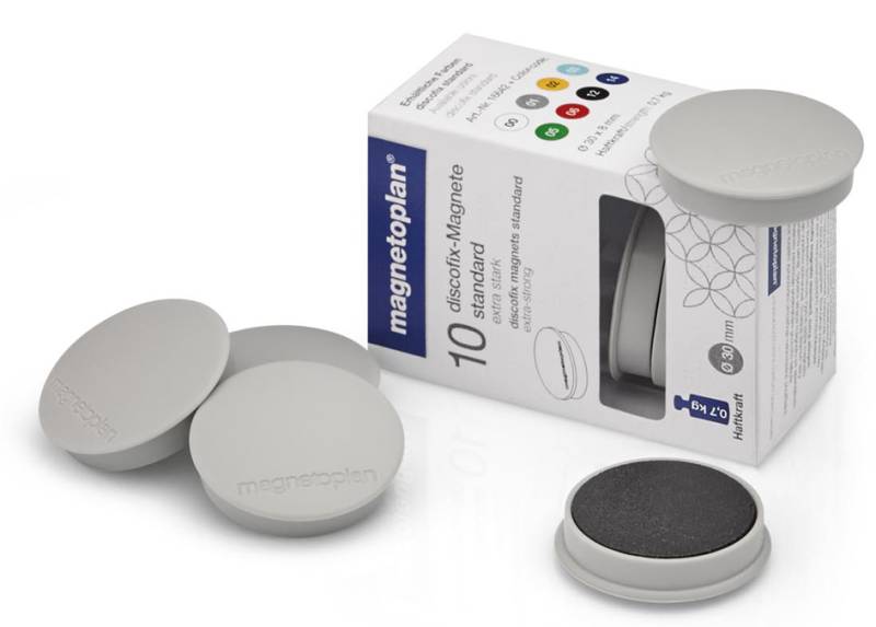 magnetoplan Discofix Rundmagnet , standard, , grün von magnetoplan