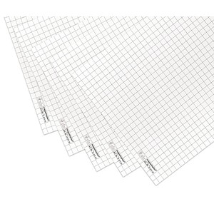 magnetoplan Flipchart-Papier kariert 65,0 x 93,0 cm, 20 Blatt, 5 Pack von magnetoplan