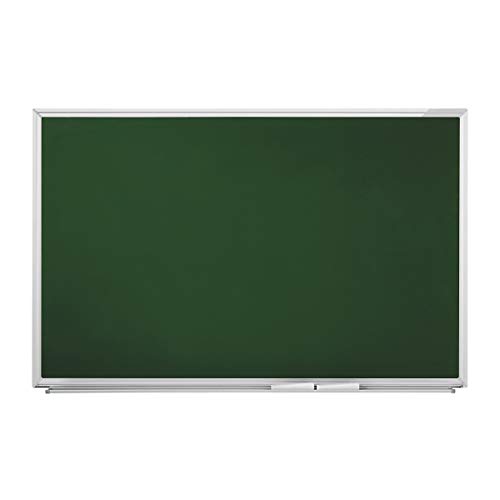 magnetoplan | Wandmontiertes magnetische Kreidetafel 600 x 450mm mit silbernem Aluminiumrahmen & Ablageschale für Boardmarker, Typ SP mit speziell lackierter Oberfläche, abwischbar magnetoplan | Wandmontiertes magnetische Kreidetafel 600 x 450mm mit silbernem Aluminiumrahmen & Ablageschale für Boardmarker, Typ SP mit speziell lackierter Oberfläche, abwischbar von magnetoplan