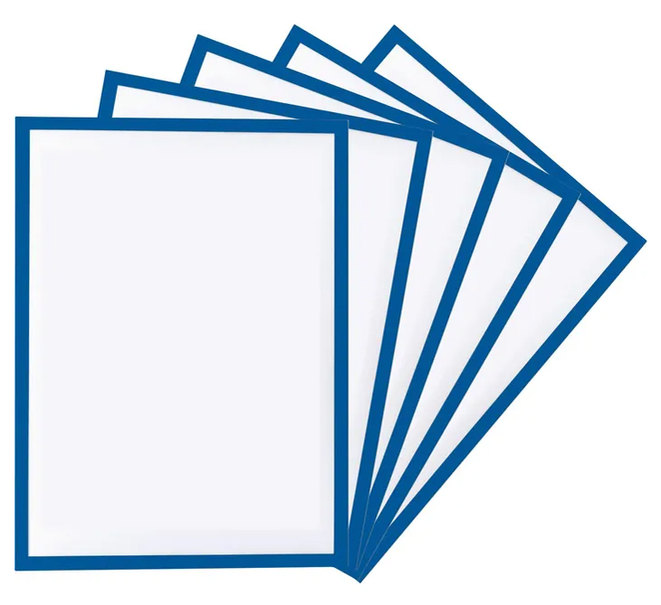 magnetoplan Magnetrahmen magnetofix, A4, grau magnetoplan Magnetrahmen magnetofix, A4, grau von magnetoplan