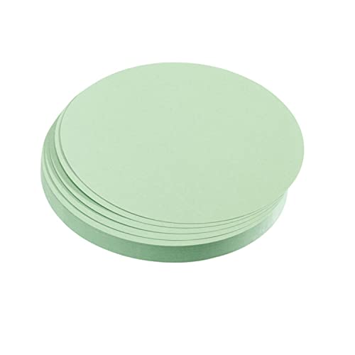 Kommunikationskarten pinnbar, Form Kreise, ø 10cm, PG=500ST, grün von magnetoplan