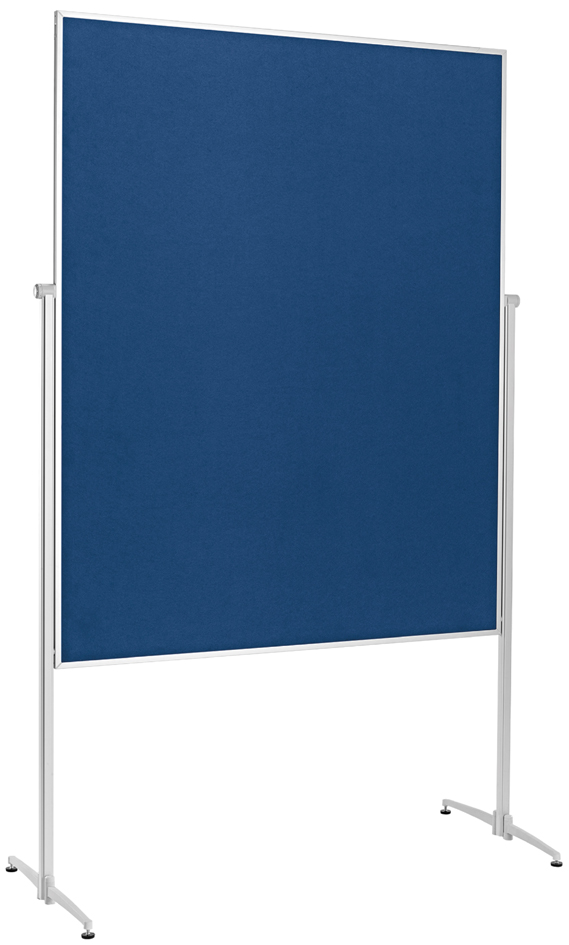 magnetoplan Moderationstafel, (B)1.200 x (H)1.500 mm, blau von magnetoplan