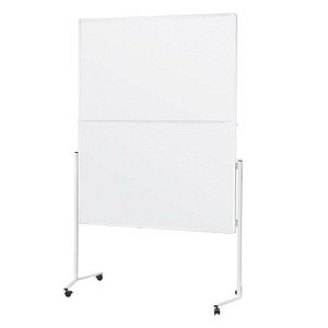 magnetoplan Moderationswand 120,0 x 150,0 cm weiß von magnetoplan