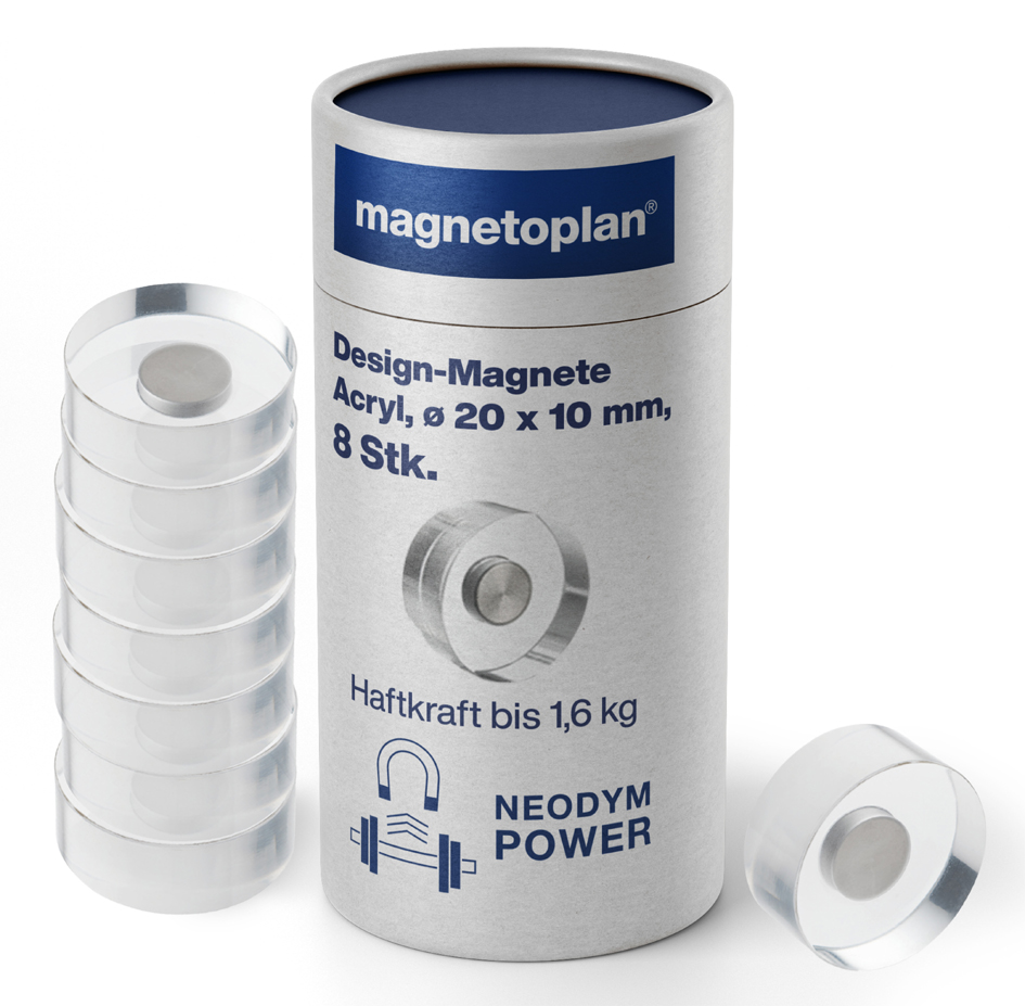 magnetoplan Neodym-Magnete Design, Durchmesser: 15 mm von magnetoplan