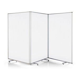 magnetoplan Trennwand Large 1112051, transparent 361,0 x 180,0 cm mit Rollen magnetoplan Trennwand Large 1112051, transparent 361,0 x 180,0 cm mit Rollen von magnetoplan