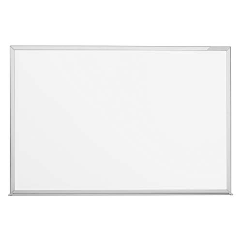 magnetoplan Whiteboard CC 220 x 120 cm, in weiteren Größen auswählbar, mit emaillierter Oberfläche, Metallrückwand, inklusive Befestigungsmaterial von magnetoplan