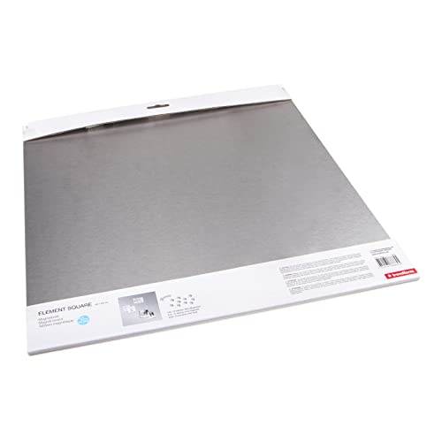 magnets4you - Quadratische Magnettafel ELEMENT SQUARE | Edelstahl | 40x40 cm | Magnetbrett als Haftgrund für Magnete von magnets4you