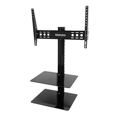 Mahara TV-Wandhalterung mit Regalen, neig- und schwenkbar, für bis zu 40 Zoll,106.7 cm,114.3 cm,119.4 cm,127 cm,139.7 cm,152.4 cm, VESA kompatibel bis zu 600x4 Zoll 00, Max TV Gewicht: 45 kg. Mahara TV-Wandhalterung mit Regalen, neig- und schwenkbar, für bis zu 40 Zoll,106.7 cm,114.3 cm,119.4 cm,127 cm,139.7 cm,152.4 cm, VESA kompatibel bis zu 600x4 Zoll 00, Max TV Gewicht: 45 kg. von mahara