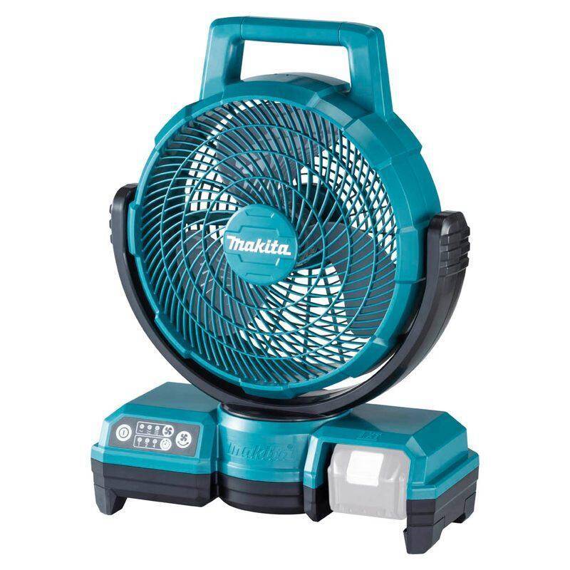 makita Akku-Lüfter blau, schwarz Kunststoff von makita