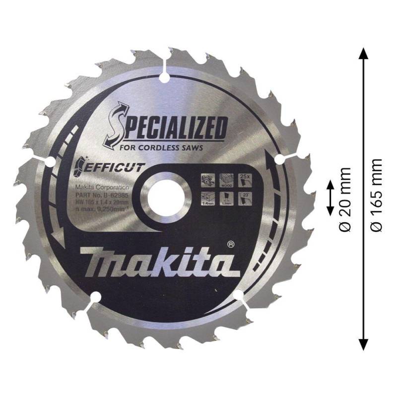 makita B-62985 EFFICUT Kreissägeblatt 1 St. von makita