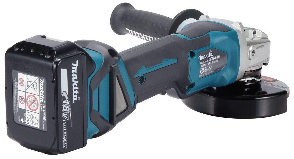 makita Akku-Winkelschleifer-Set DGA519RTJ von makita