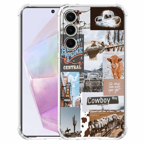 malegaon Cowboy-Cowgirl-Schutzhülle für Samsung Galaxy A35, westliche Naturlandschaft, für Damen und Herren, weiche TPU-Stoßdämpferhülle für Galaxy A35,6 Zoll malegaon Cowboy-Cowgirl-Schutzhülle für Samsung Galaxy A35, westliche Naturlandschaft, für Damen und Herren, weiche TPU-Stoßdämpferhülle für Galaxy A35,6 Zoll von malegaon