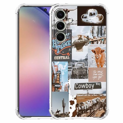 malegaon Sylmal_a54 Cowboy-Cowgirl-Schutzhülle für Samsung Galaxy A54, westliche Naturlandschaft, weiche TPU-Stoßfängerhülle für Galaxy A54 malegaon Sylmal_a54 Cowboy-Cowgirl-Schutzhülle für Samsung Galaxy A54, westliche Naturlandschaft, weiche TPU-Stoßfängerhülle für Galaxy A54 von malegaon