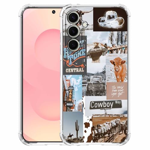 malegaon Cowboy-Cowgirl-Schutzhülle für Samsung Galaxy S25+, westliches Naturlandschaftsmuster, weiche TPU-Schutzhülle für Galaxy S25 Plus malegaon Cowboy-Cowgirl-Schutzhülle für Samsung Galaxy S25+, westliches Naturlandschaftsmuster, weiche TPU-Schutzhülle für Galaxy S25 Plus von malegaon