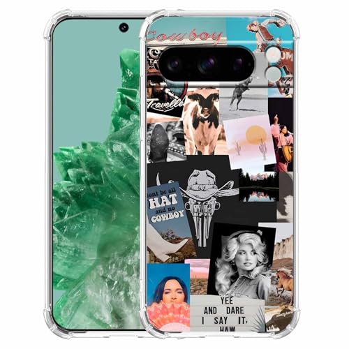 malegaon Cowboy Cowgirl Western Country Art Collage, trendige, weiche TPU-Schutzhülle für Google Pixel 8 Pro, transparent malegaon Cowboy Cowgirl Western Country Art Collage, trendige, weiche TPU-Schutzhülle für Google Pixel 8 Pro, transparent von malegaon