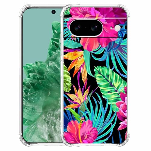 malegaon Schutzhülle für Google Pixel 8, Hibiskusblume, ästhetisch, tropisches Blumenmuster, trendig, weiches TPU, vollständige Schutzhülle malegaon Schutzhülle für Google Pixel 8, Hibiskusblume, ästhetisch, tropisches Blumenmuster, trendig, weiches TPU, vollständige Schutzhülle von malegaon