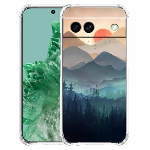 malegaon Schutzhülle für Google Pixel 8a, Motiv: Sonnenuntergang, Naturlandschaft, Wildnis, Nacht, Kunstmalerei, trendig, weiches TPU, transparent malegaon Schutzhülle für Google Pixel 8a, Motiv: Sonnenuntergang, Naturlandschaft, Wildnis, Nacht, Kunstmalerei, trendig, weiches TPU, transparent von malegaon