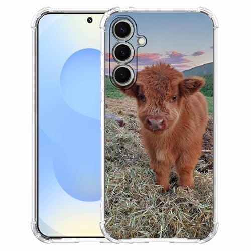 malegaon Schutzhülle für Samsung Galaxy S25 Plus, niedliches Bauernhof-Viehmuster, weiche TPU-Schutzhülle für Galaxy S25 Plus von malegaon