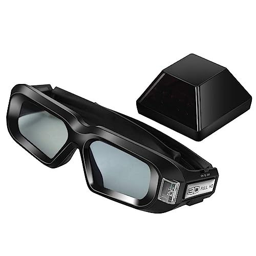 mamre Drahtloses 3D-Stereo-Brillen-Kit mit Emitter für die nVIDIA-Grafikkarte (3D Vision Kit1, 2) von mamre