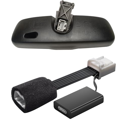 mangoal Dashcam Power Adapter Custom for Chrysler 14-Pin (Model B) for Ram Jeep Compass Wagoneer etc,GPS Radar Mirror Camera Dash Cam Charger Adapter Cable,Connect Rearview Mirror Plug(Hidden) von mangoal