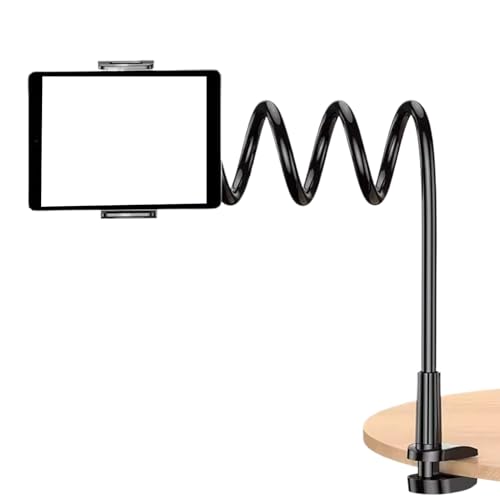 manhegari Bett-Telefonständer – Telefonhalterung für Bett Schwanenhals – flexibler Clip mit 360-Grad-Drehung & rutschfester Überkopf-Schnellverschluss-Halterung für Büro-Videoanrufe manhegari Bett-Telefonständer – Telefonhalterung für Bett Schwanenhals – flexibler Clip mit 360-Grad-Drehung & rutschfester Überkopf-Schnellverschluss-Halterung für Büro-Videoanrufe von manhegari