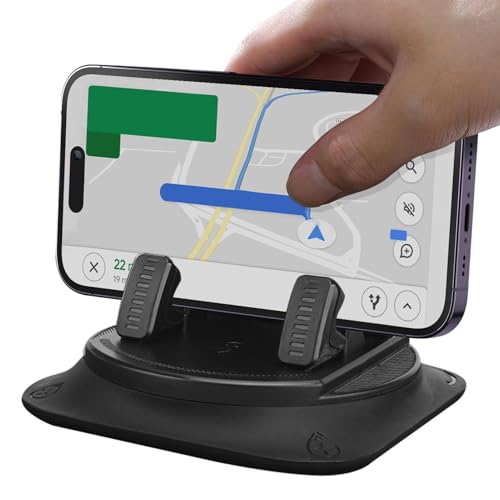 manhegari Dashboard Phone Stand - Silikon-Autohalterung Für Handys,360-Grad Drehbarer Autohalter Für Videos, Live-Streaming & Navigation manhegari Dashboard Phone Stand - Silikon-Autohalterung Für Handys,360-Grad Drehbarer Autohalter Für Videos, Live-Streaming & Navigation von manhegari