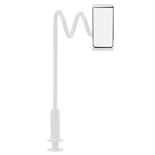 manhegari Handyhalterung für Bett, Handyhalterung für Bett, Schwanenhals, flexibler Clip mit 360-Grad-Drehung und rutschfester Schnellspanner-Halterung für Büro-Videoanrufe manhegari Handyhalterung für Bett, Handyhalterung für Bett, Schwanenhals, flexibler Clip mit 360-Grad-Drehung und rutschfester Schnellspanner-Halterung für Büro-Videoanrufe von manhegari