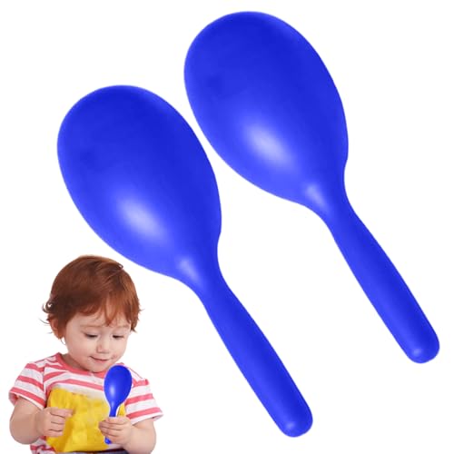 manhegari Kinder Maracas Set, Kinder Maracas Shakers,2x Kid Shaker Sand Hammer Toy | Kreatives Bildungsmusikalisches Lerninstrument für Babyparty Goodie Bag Stuffers von manhegari