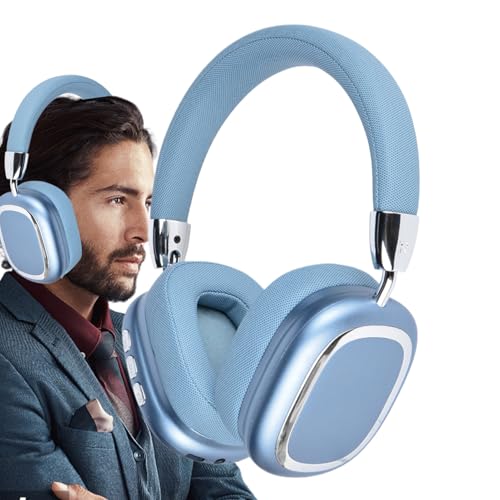 manhegari Over-Ear-Kopfhörer – Stereo-Sound, Overhead-Kopfhörer, kabellos, wiederaufladbare Kopfhörer für Zuhause, Reisen, Geschäftsreisen, Camping, Urlaub manhegari Over-Ear-Kopfhörer – Stereo-Sound, Overhead-Kopfhörer, kabellos, wiederaufladbare Kopfhörer für Zuhause, Reisen, Geschäftsreisen, Camping, Urlaub von manhegari
