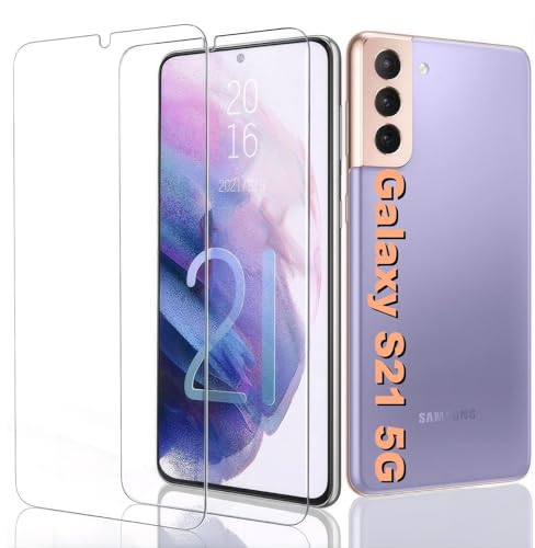 manlian 2 Stück für Panzerglas für Galaxy S21 5G 6.2Zoll, Gehärtetem Glas Displayschutzfolie. von manlian