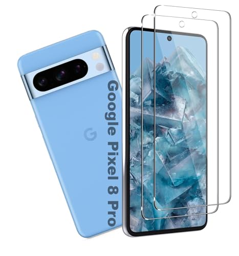 manlian 2 Stück für Panzerglas für Google Pixel 8 Pro (6,7 Zoll), Gehärtetem Glas Displayschutzfolie. von manlian