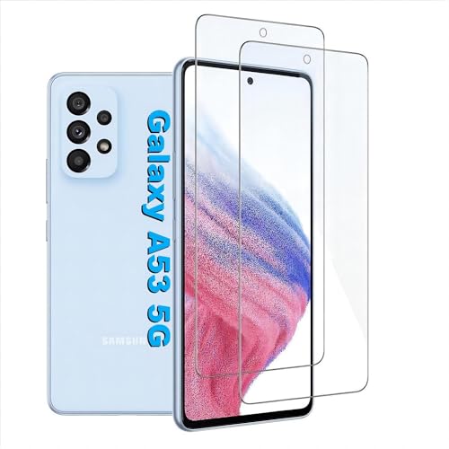 manlian 2 Stück für Panzerglas für Samsung Galaxy A53 5G/ A52 5G/ A52s 5G 6.5Zoll, Gehärtetem Glas Displayschutzfolie. von manlian