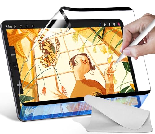 manlian Magnetischer Papier Schutzfolie für iPad Pro 12.9 Zoll (2018-2022), wie auf Papier Schreiben/Zeichnen, Abnehmbar und wiederverwendbar, Papier Displayschutz. von manlian