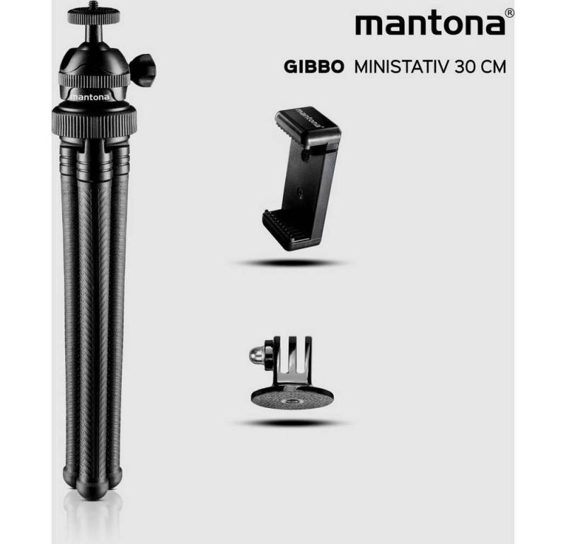 mantona Gibbo Flex Ministativ 30 cm Ministativ von mantona