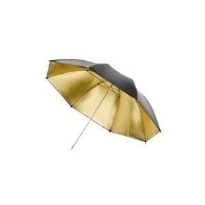 mantona Walimex Reflex Umbrella - Reflektierender Schirm - Gold - �84 cm (12134) von mantona
