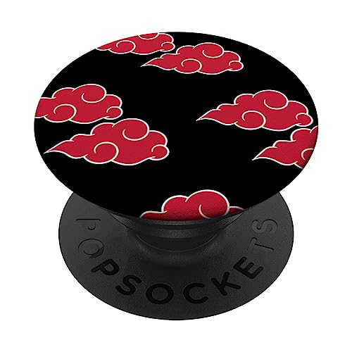 marabonsDesignsForAnimeFans Anime Wolken Wolke Japanisch Manga Comic Style Muster PopSockets Klebender PopSocket für Smartphones mit glatten, harten Plastikgehäusen in Schwarz marabonsDesignsForAnimeFans Anime Wolken Wolke Japanisch Manga Comic Style Muster PopSockets Klebender PopSocket für Smartphones mit glatten, harten Plastikgehäusen in Schwarz von marabonsDesignsForAnimeFans