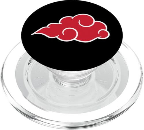 Rote Wolke Anime Style Japanisch Manga Comic Style Muster PopSockets PopGrip für MagSafe Rote Wolke Anime Style Japanisch Manga Comic Style Muster PopSockets PopGrip für MagSafe von marabonsDesignsForAnimeFans