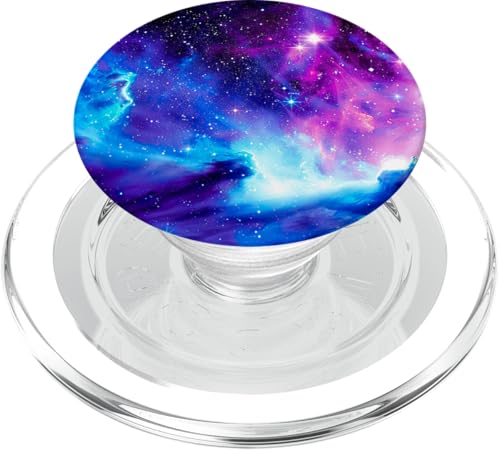 Galaxy Nebula Weltraum Universum Sterne Galaxie Lila Blau PopSockets PopGrip für MagSafe Galaxy Nebula Weltraum Universum Sterne Galaxie Lila Blau PopSockets PopGrip für MagSafe von marabonsDesignsForGalaxyFans