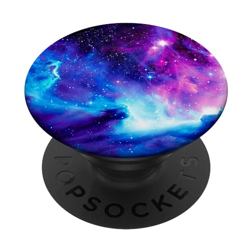 Galaxy Nebula Weltraum Universum Sterne Galaxie Lila Blau PopSockets Klebender PopGrip Galaxy Nebula Weltraum Universum Sterne Galaxie Lila Blau PopSockets Klebender PopGrip von marabonsDesignsForGalaxyFans