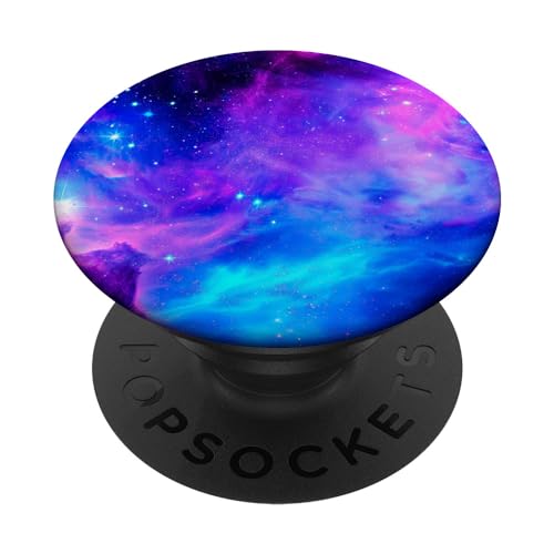 Galaxy Nebula Weltraum Universum Sterne Galaxie Lila Blau PopSockets mit austauschbarem PopGrip Galaxy Nebula Weltraum Universum Sterne Galaxie Lila Blau PopSockets mit austauschbarem PopGrip von marabonsDesignsForGalaxyFans